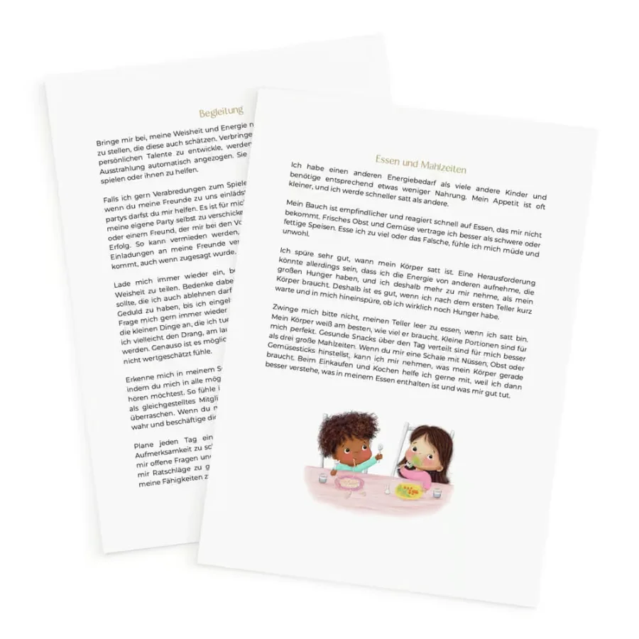 Seiten aus dem Elternbrief: Strategie und Alltag