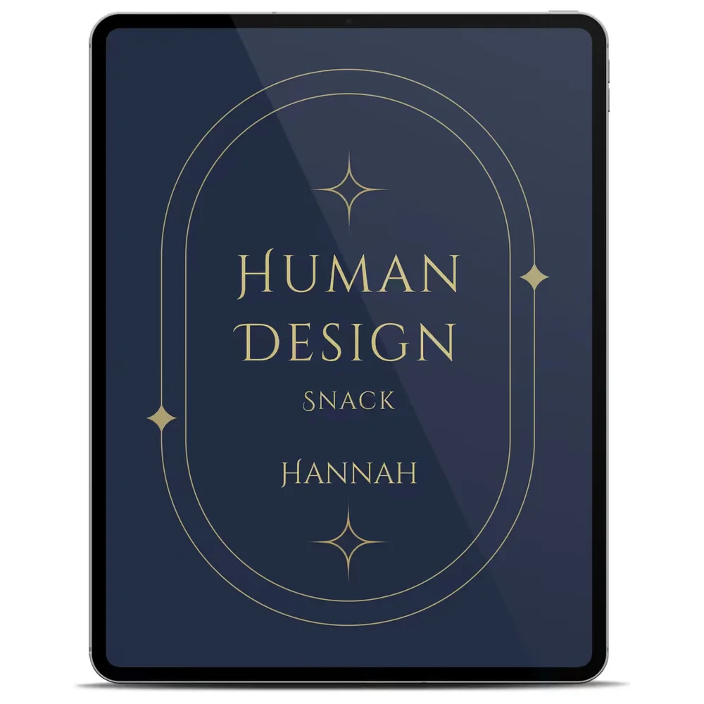 Human Design Snack