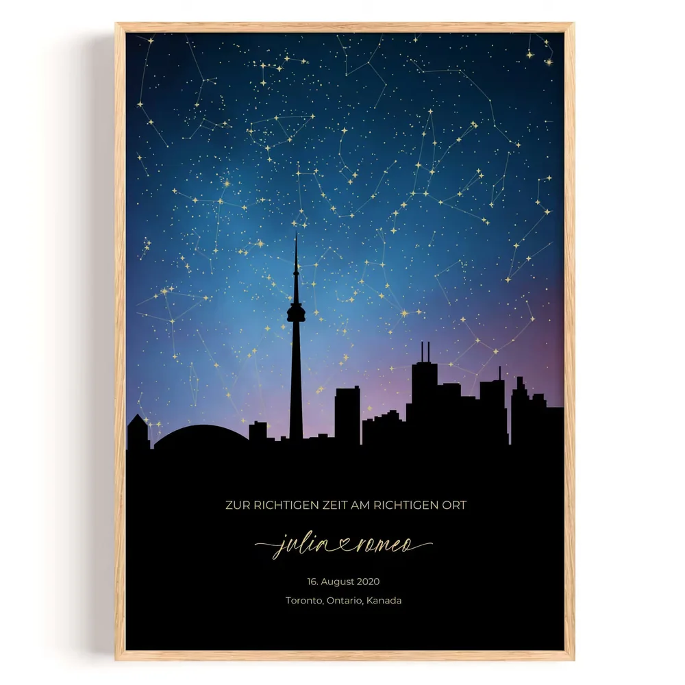 Sternbilder Stadt Toronto
